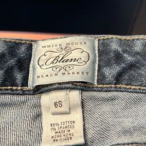 White House Black Market flair jeans